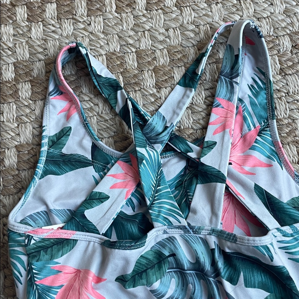 Kyodan Multicolor Leaf Print Dress, Petite Small - Picture 4 of 13